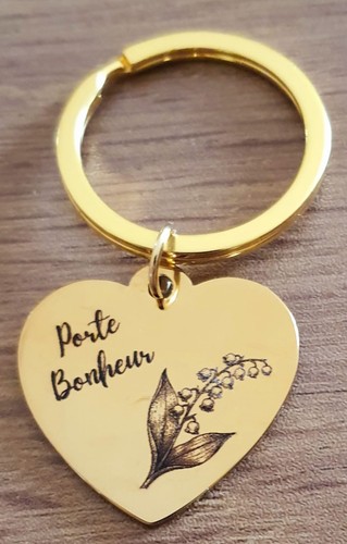 Porte clef coeur - porte,