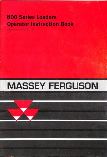 Massey ferguson 800 manuel - massey, 800:
