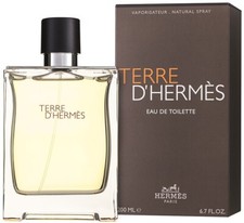 TERRE D'HERMES 200ml - EAU DE TOILETTE VAPORISATEUR de 200ml NEUF SOUS BLISTER.