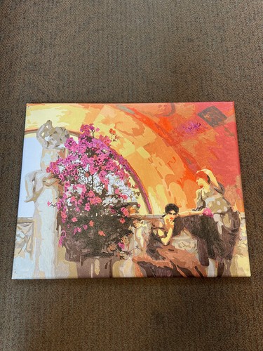 Original italian villa fresco - original,
