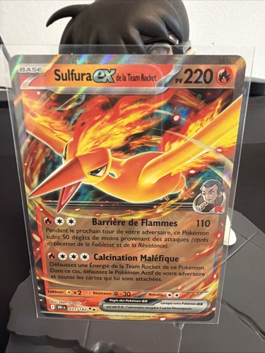 Carte pokemon sulfura - carte, ex