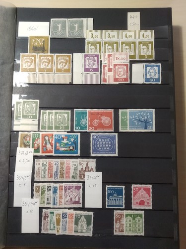 Germany west lot mnh - germany, 1