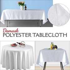 Nappe Damassé Blanche