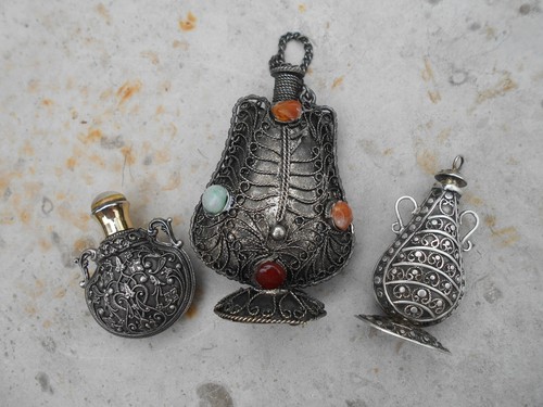 Lot ancien petit flacon - lot, 3