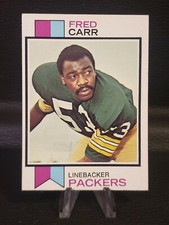1973 Topps 🏈 Football #521 Fred Carr ✨RC✨(Packers).  EX/NM