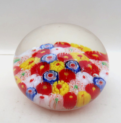 Presse papier boule millefiori - presse,