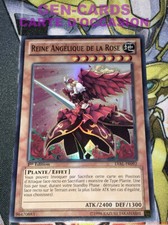 CARTE Yu Gi Oh REINE ANGELIQUE DE LA ROSE LVAL-FR092 1ère édition