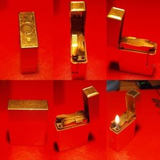 Briquet dupont plaqué - briquet, or