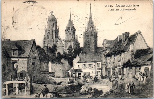 Evreux ancien abreuvoir - -,