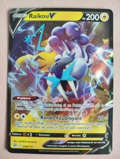 Carte Pokémon Raikou V 048/172 Epée et Bouclier Stars Etincelantes FR NEUF