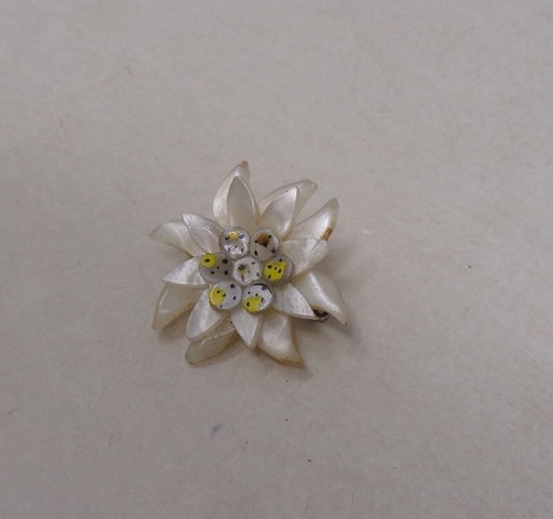 Broche ancienne celluloid - broche,