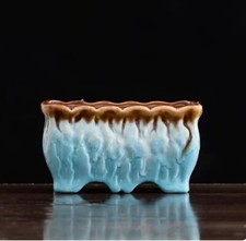 ?  FAIT MAIN 14cm POT COREEN CERAMIQUE POUR SUCCULENTES / CACTUS / BONSAÏ