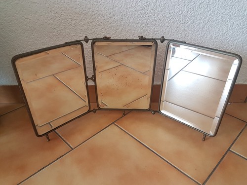 Miroir ancien barbier - de,