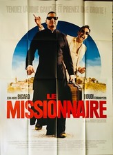 Affiche Cinéma LE MISSIONNAIRE 120x160cm Poster / Jean‑Marie Bigard