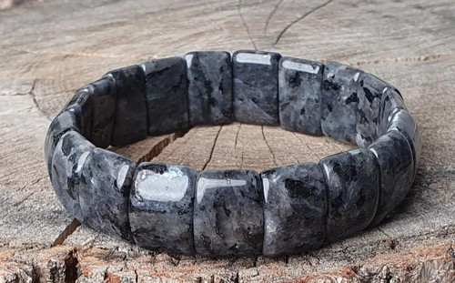 Bracelet perles labradorite - perles,