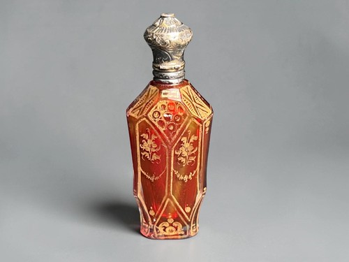 Ancien flacon sel - ancien, cristal
