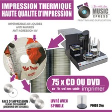 CD Duplication - 75 CD/DVD