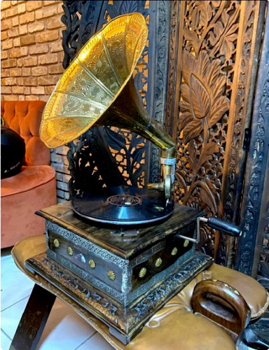 Ancien tourne disque - ancien, tourne-disque