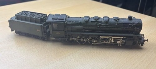 Locomotive vapeur noire - locomotive, ho