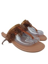 BUFFALO Tong Dames Sandales T EU 39 brun-rose chair style décontracté