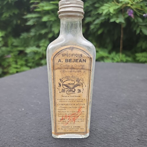 Ancien flacon pharmacie