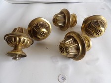 Lot de 5 Embouts en Laiton de tringle à rideau