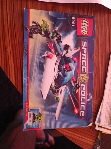 Notice lego space - space, 5981