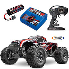 Traxxas Stampede 4x4 Vxl Rouge Rtr + 1x 2S 5000 MAH Akku Et 4A Id Chargeur