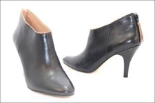 KOOKAI Bottines Boots Cuir Lisse Noir Bouts Ronds T 40 TBE