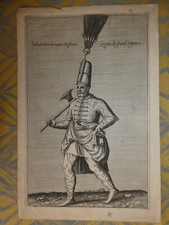 Gravure XVIIe Peich ou peider
