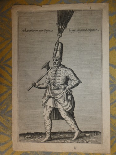 Gravure xviie peich - ou, peider
