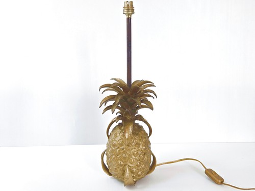 Lampe table ananas vintage - table,