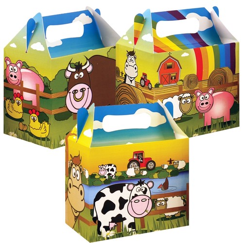 Ferme animal boites fête - ferme,