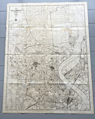 Carte plan bordeaux et - -,