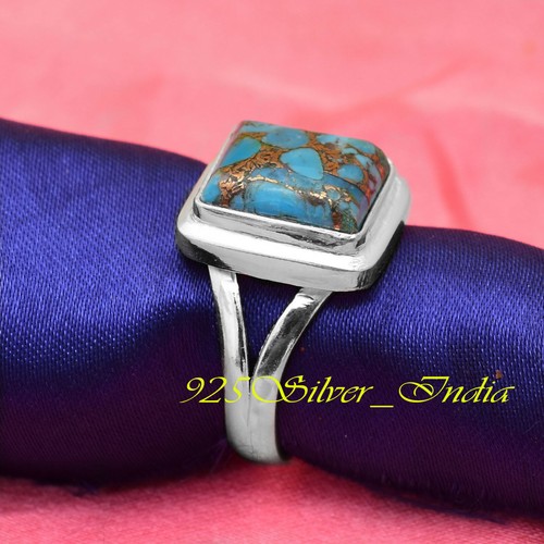 Bleu cuivre turquoise pierre - bleu,