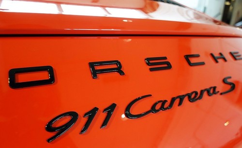 Logo 911 pour porsche noir - 911,