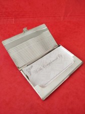 Porte Carte Visite AD argent ou MA Ultra Mince 