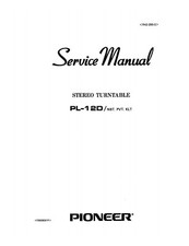 Service Manuel D'Instructions