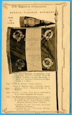 Cpa drapeau du 172e - :,