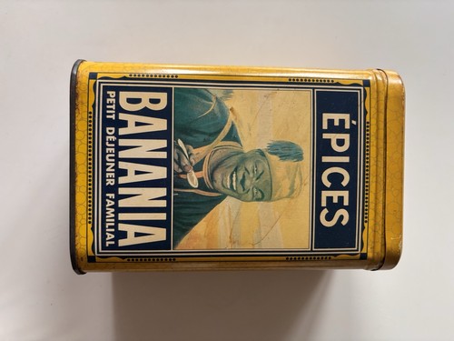Banania boîte publicitaire - banania,