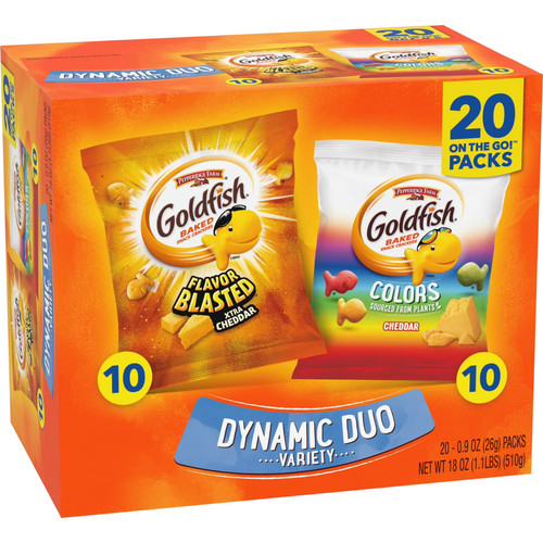 Goldfish dynamic duo - dynamic, colors