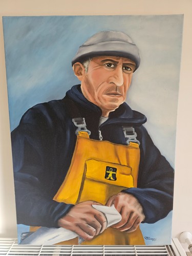 Tableau huile sur toile - tableau,