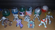 lot de 9 figurines gashapon