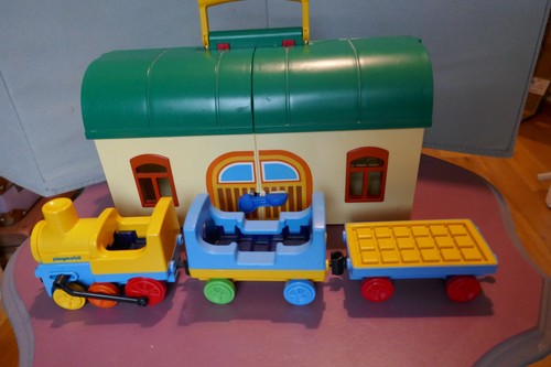 Lot playmobil 123 gare - playmobil,