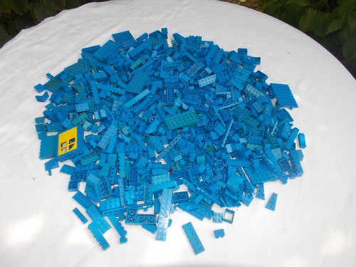 Lego lot vrac - 1kg, bleu