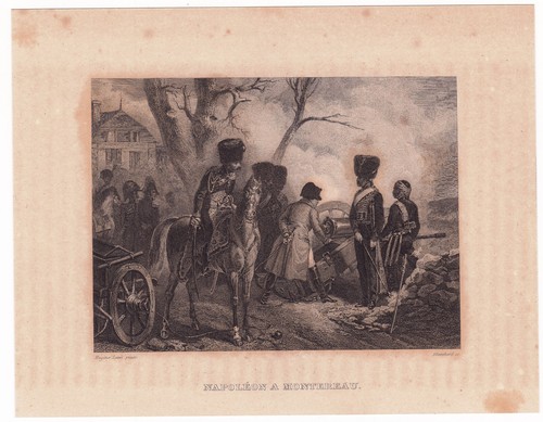 Bataille montereau seine - bataille, et