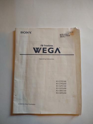 Sony wega trinitron - trinitron, tv