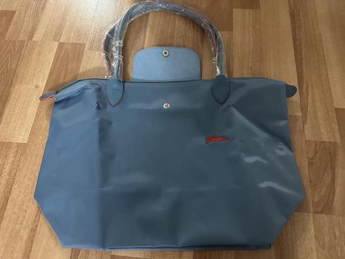 Longchamp pliage blue solid - le,