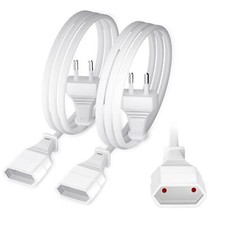 3m Rallonge Câble Euro Électrique Fiche Prise vers Type-C Jack TV PC Moniteur...