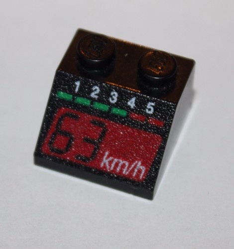 Lego black slope - black,